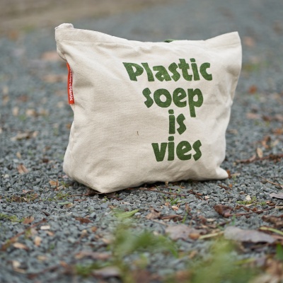 Duurzame shopper NoMorePlastic Plastic soep is vies